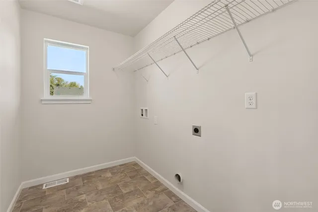 a view of small space with empty racks