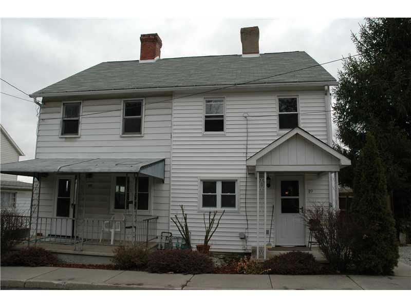 19 Maple Street Ellsworth, PA 15360 - Photo 1 of 5 Exterior Front. 19 Maple is on the right