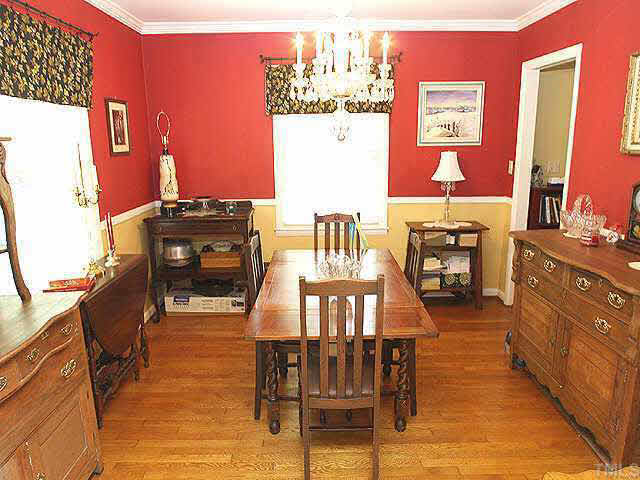 4308 Union Street Raleigh, NC 27609 - Photo 3 of 8 a view of a dining room with furniture