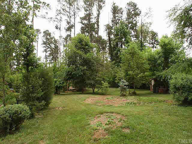 4308 Union Street Raleigh, NC 27609 - Photo 8 of 8 a backyard of a house with lots of green space