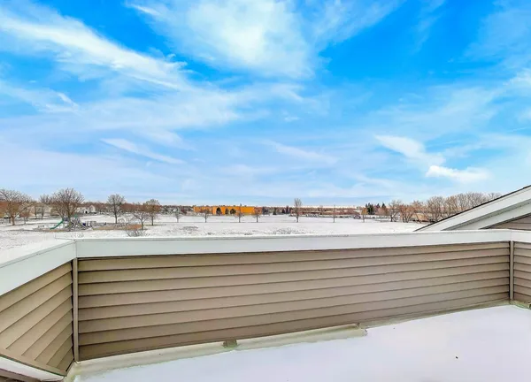 a view of a terrace with outdoor space