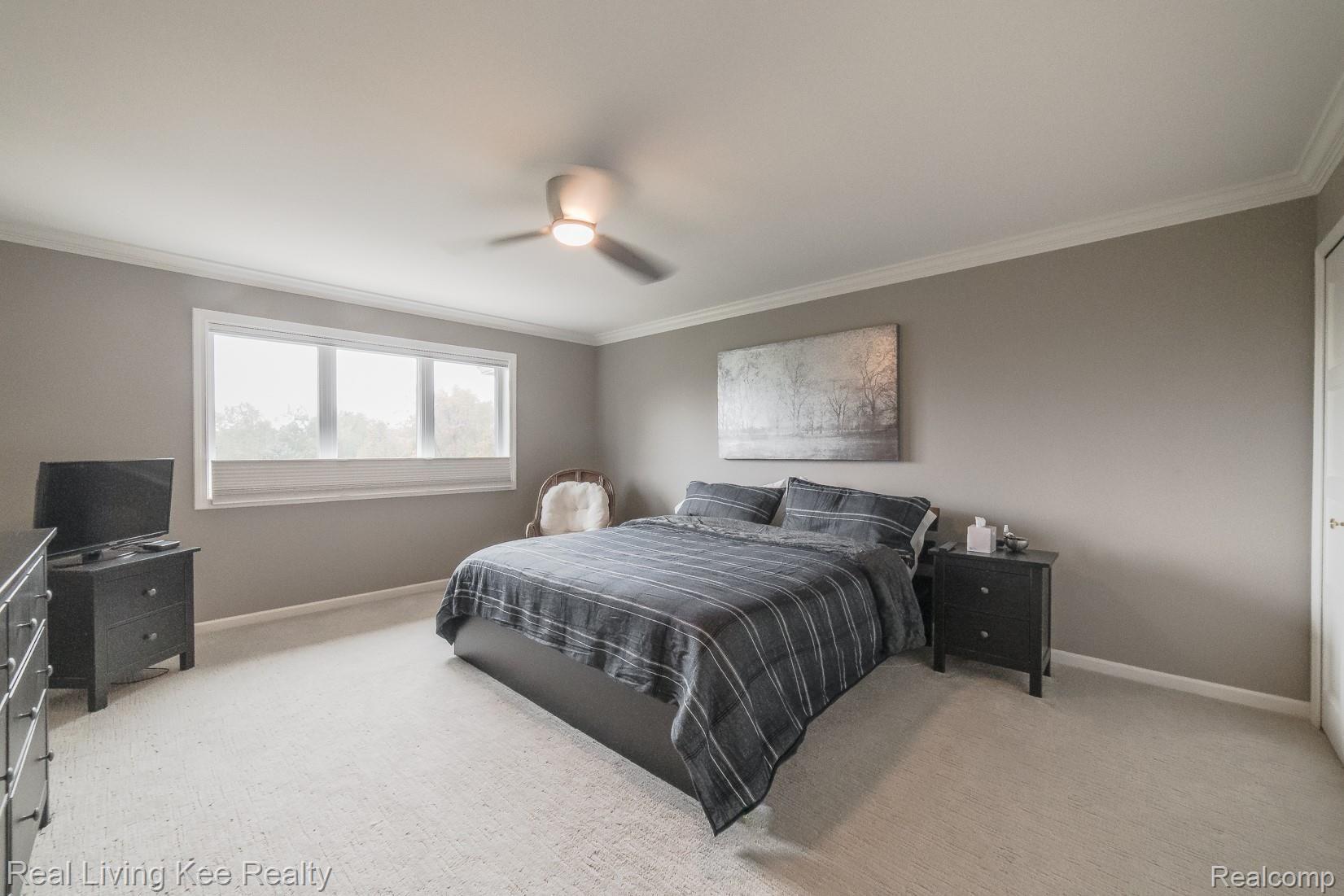 4605 Valley View Point Rochester, MI 48306 - Photo 29 of 54 Ceiling fan and spacious closets in all the bedrooms