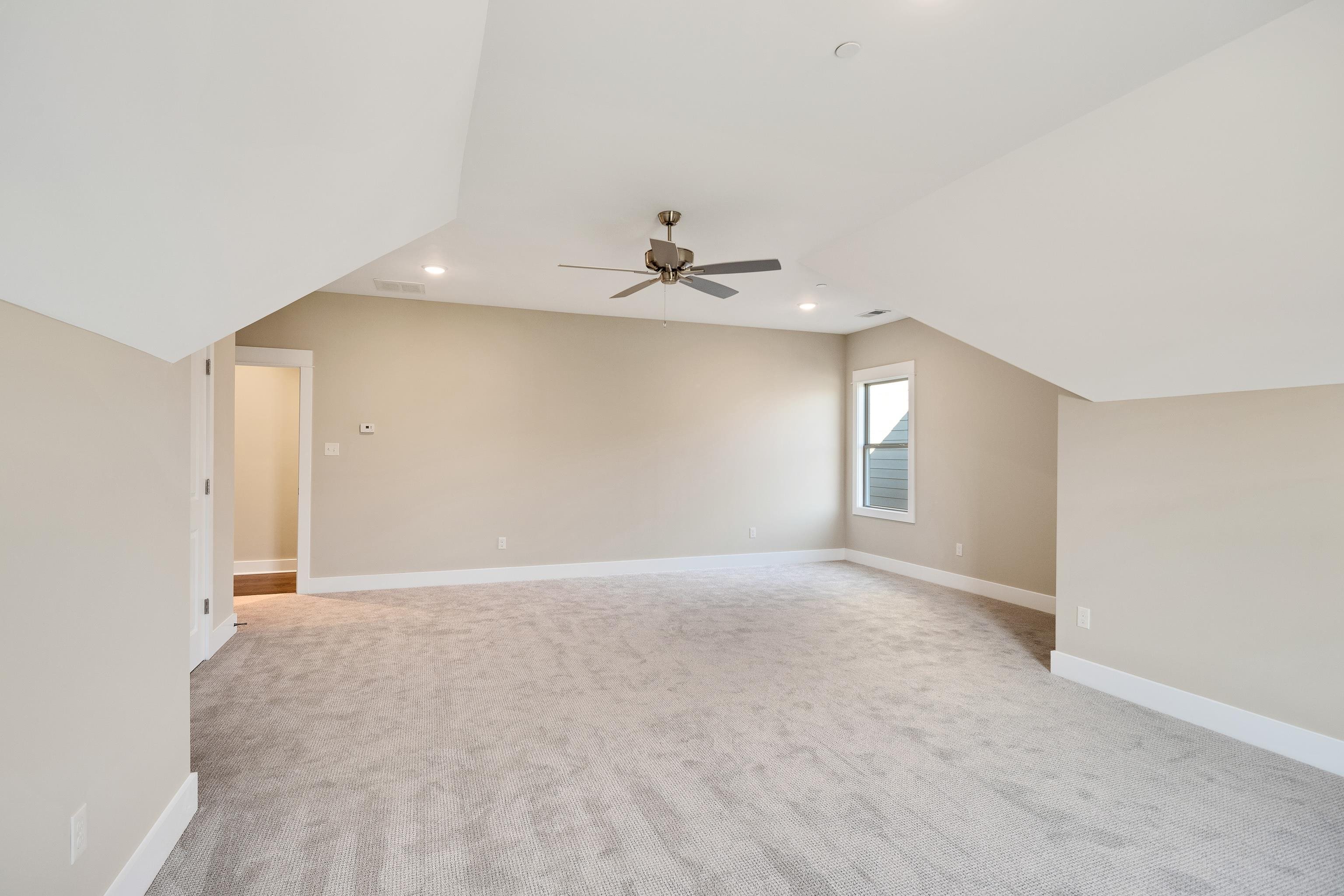 10136 Cliveden Circle North Collierville, TN 38017 - Photo 29 of 39 Bonus room with ceiling fan, recessed lighting, and light colored carpet