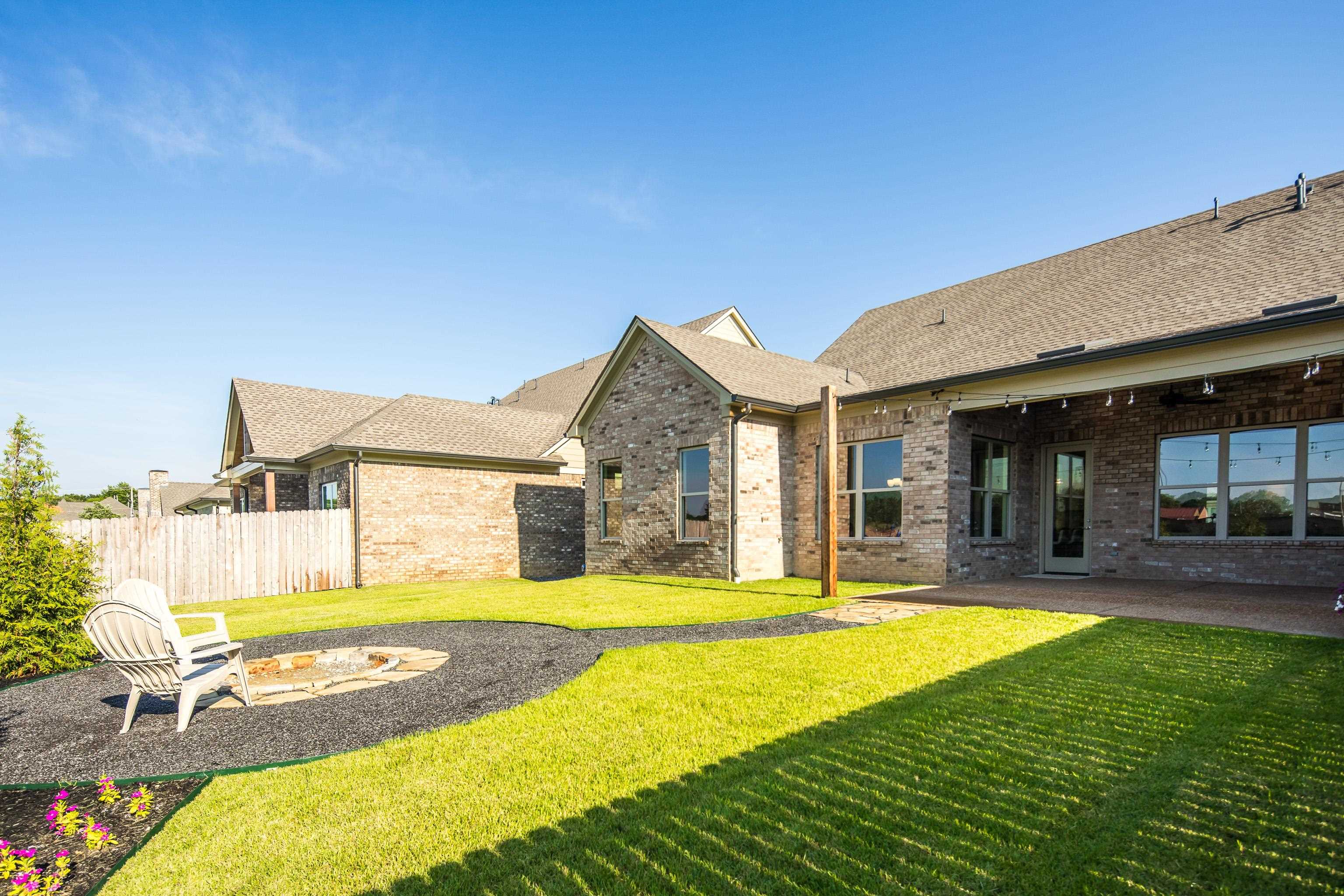 10136 Cliveden Circle North Collierville, TN 38017 - Photo 37 of 39 View of yard with a patio and a fire pit