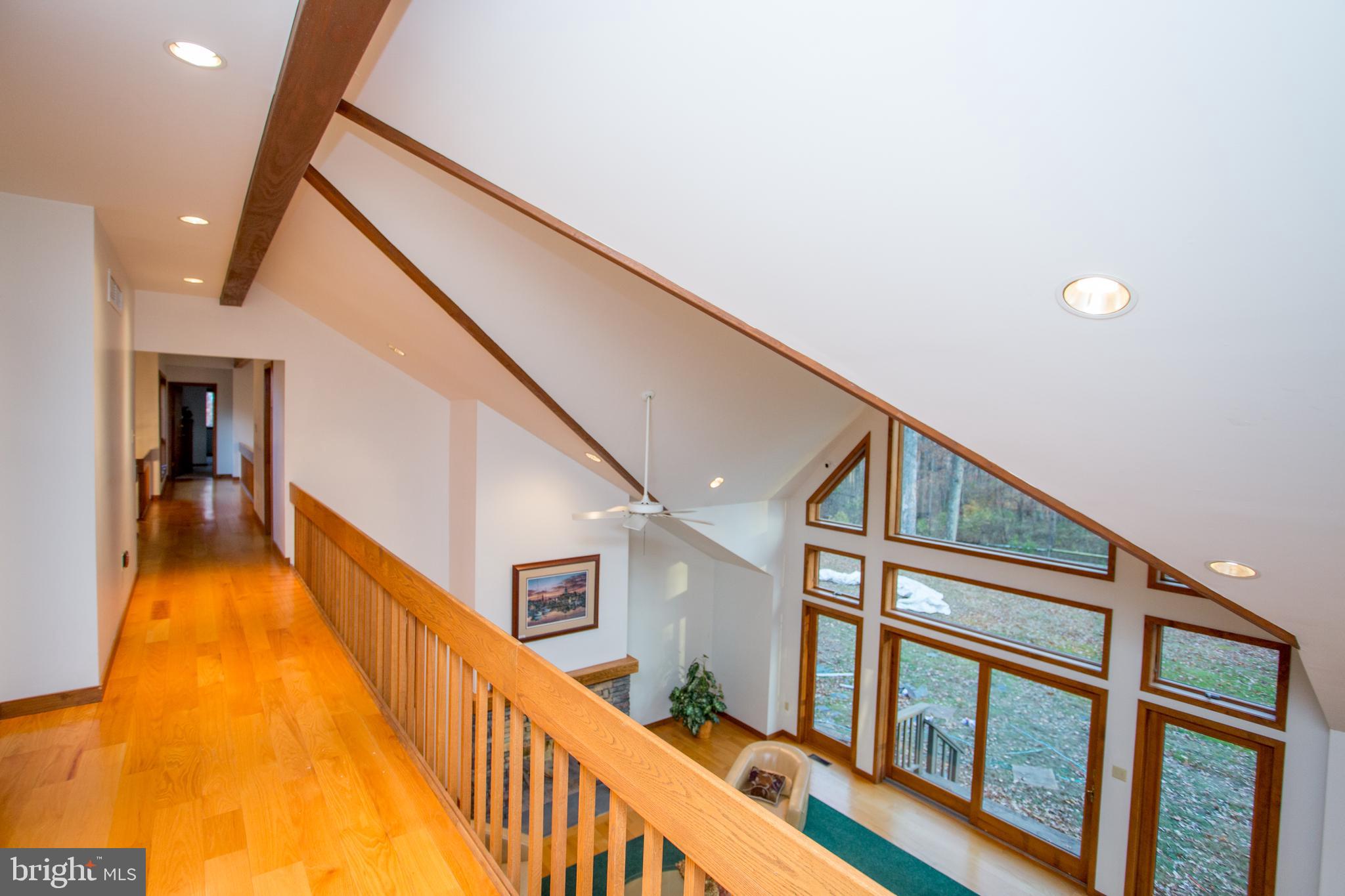 786 Ridge Road Telford, PA 18969 - Photo 80 of 105 Upstairs hall overlooking Living and Family rooms