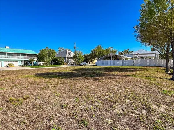 a view of a lake with houses