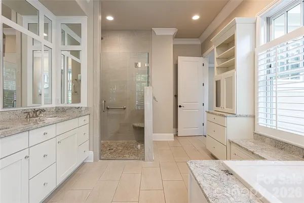 a utility room with a window