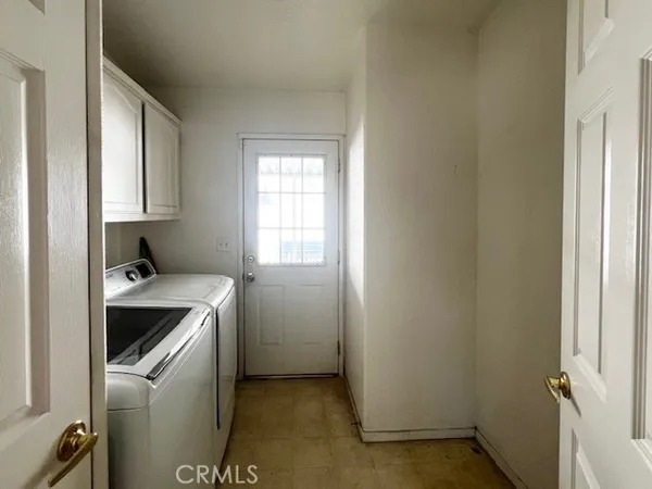 a room with storage and utility