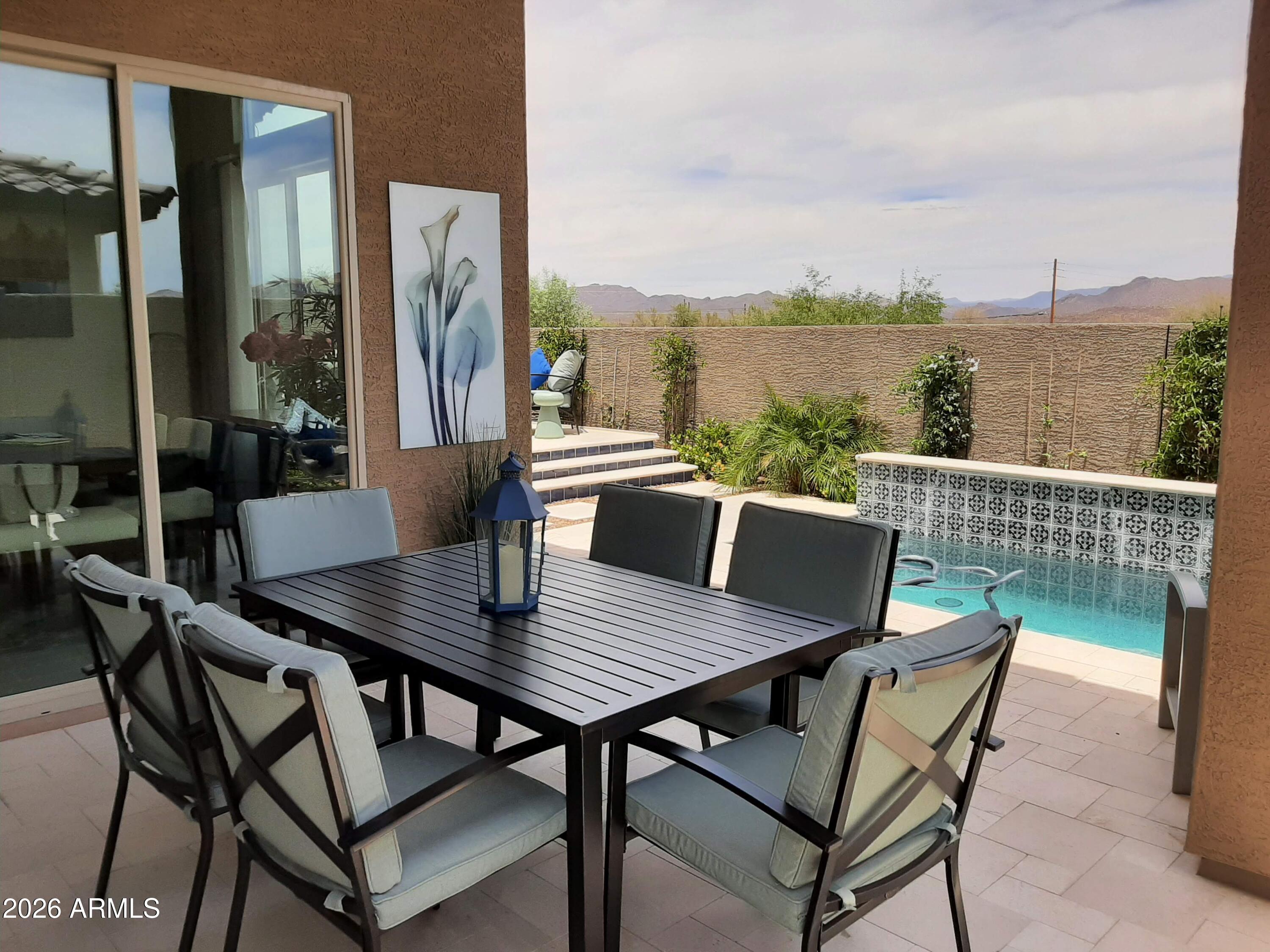 18828 East Blue Sky Drive Rio Verde, AZ 85263 - Photo 9 of 13 a view of a outdoor seating area
