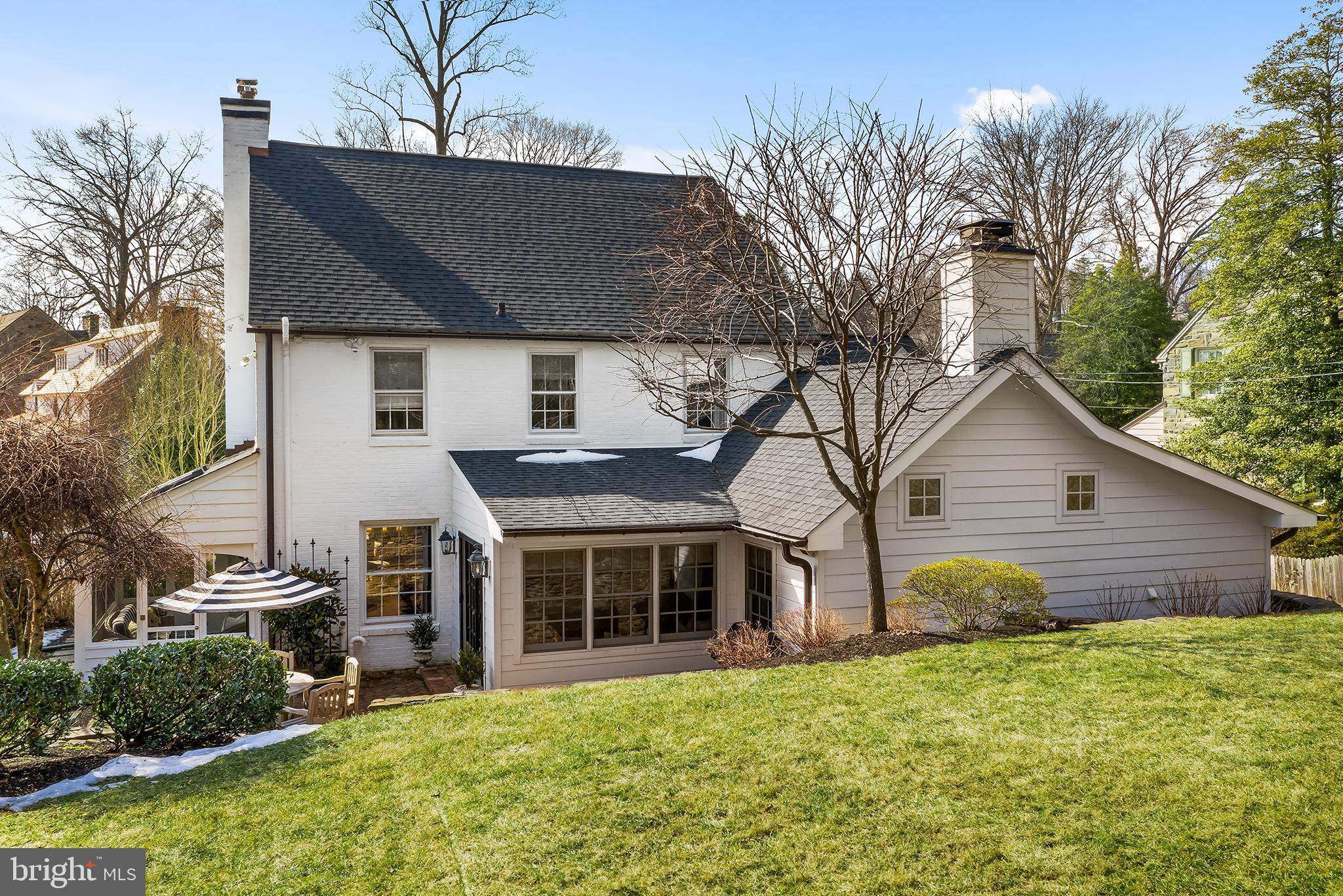 39 Briar Road Wayne, PA 19087 - Photo 4 of 13 Rear yard