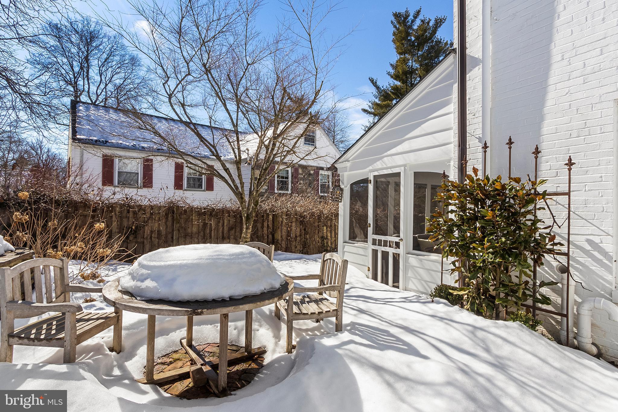 39 Briar Road Wayne, PA 19087 - Photo 5 of 13 Rear Patio- arch