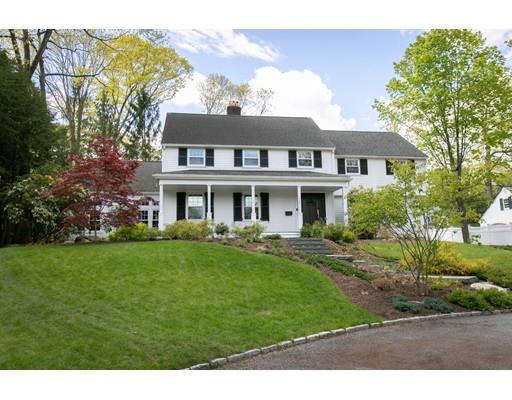 117 Forest Street Wellesley, MA 02481 - Photo 2 of 28 a front view of a house with a yard