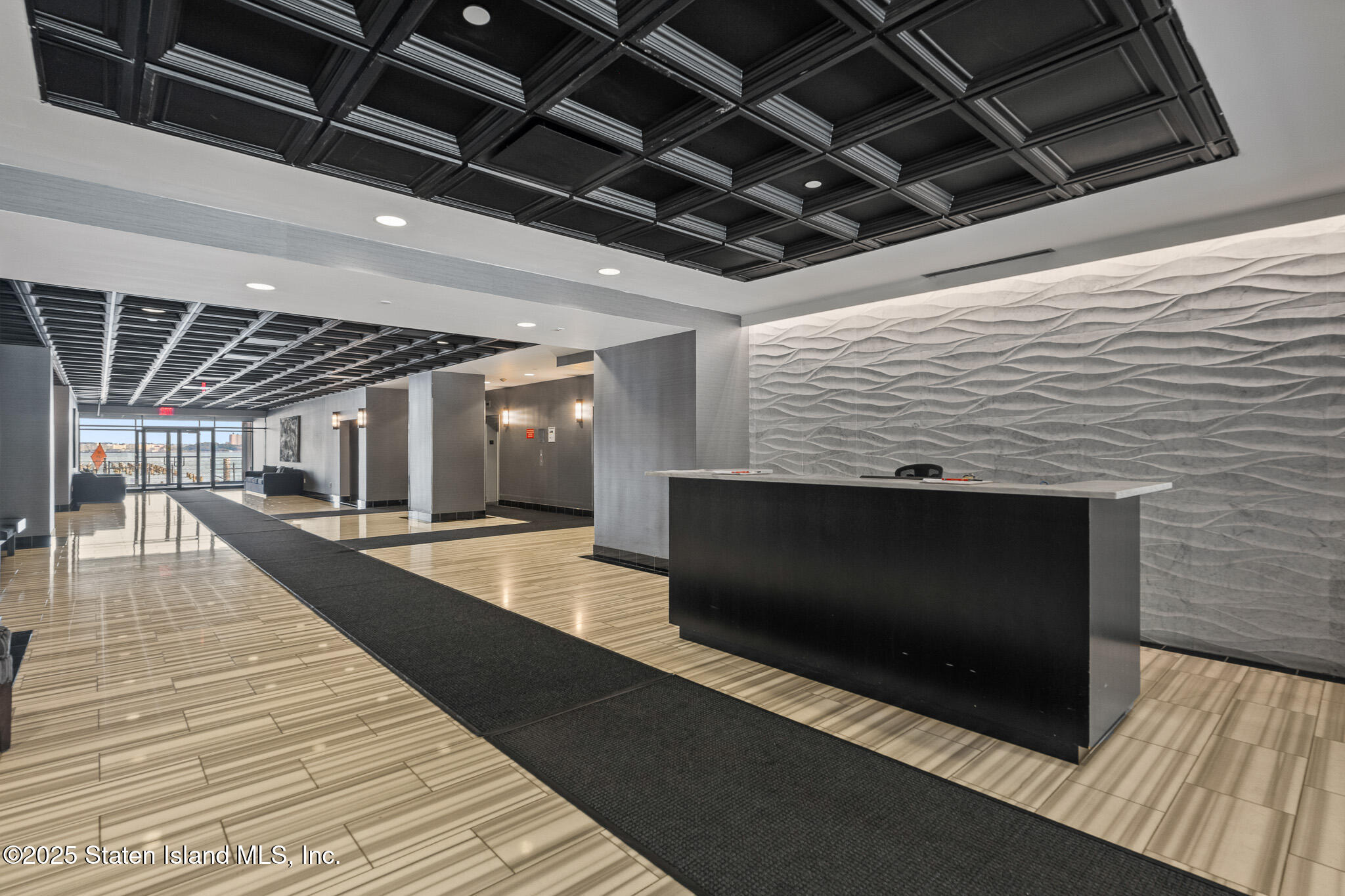 90 Bay Street Landing, Unit 1F Staten Island, NY 10301 - Photo 40 of 55 a view of outdoor space with wooden floor and flat screen tv
