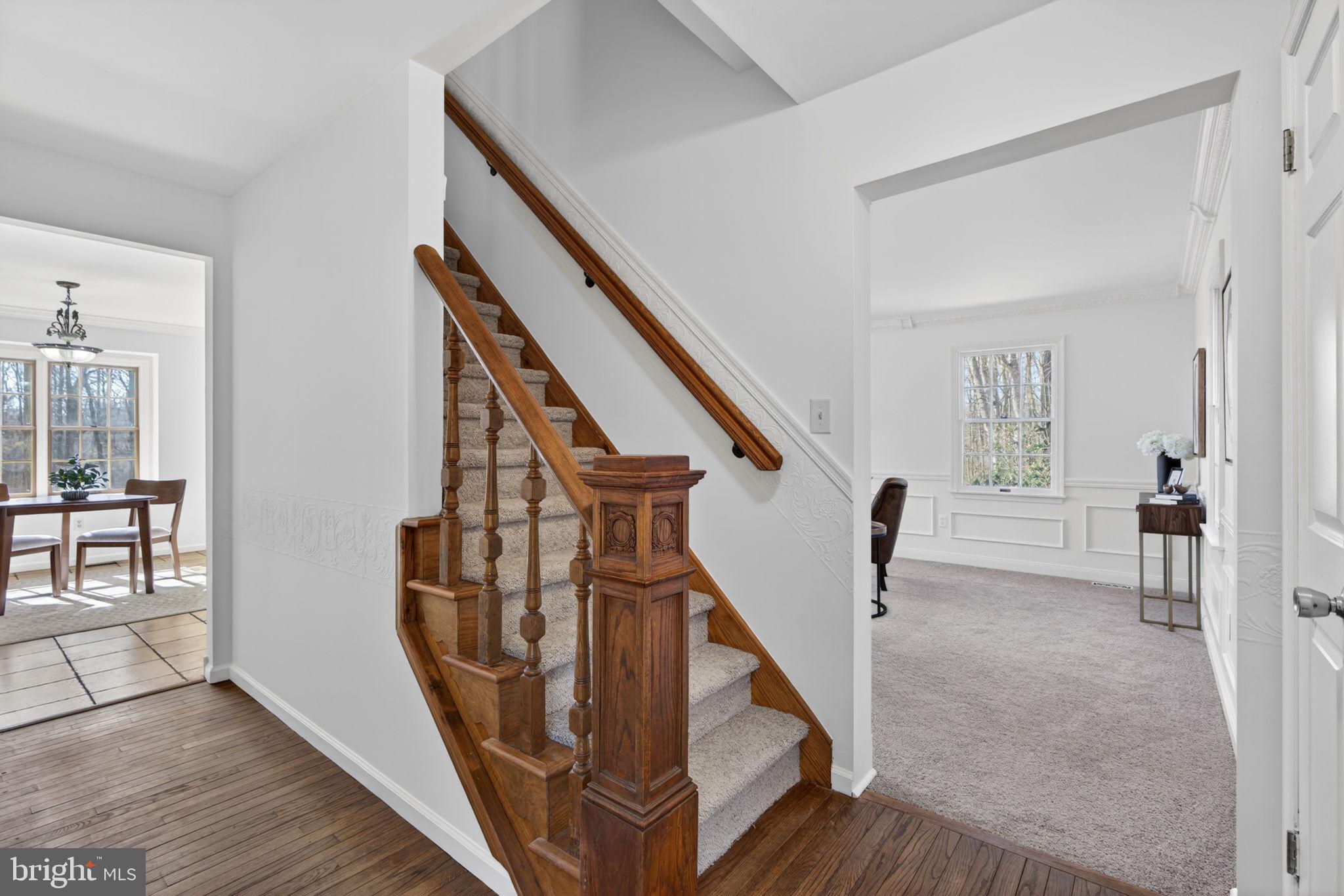 2635 Possum Hollow Road Quakertown, PA 18951 - Photo 60 of 78 a view of an entryway with wooden floor and a livingroom view