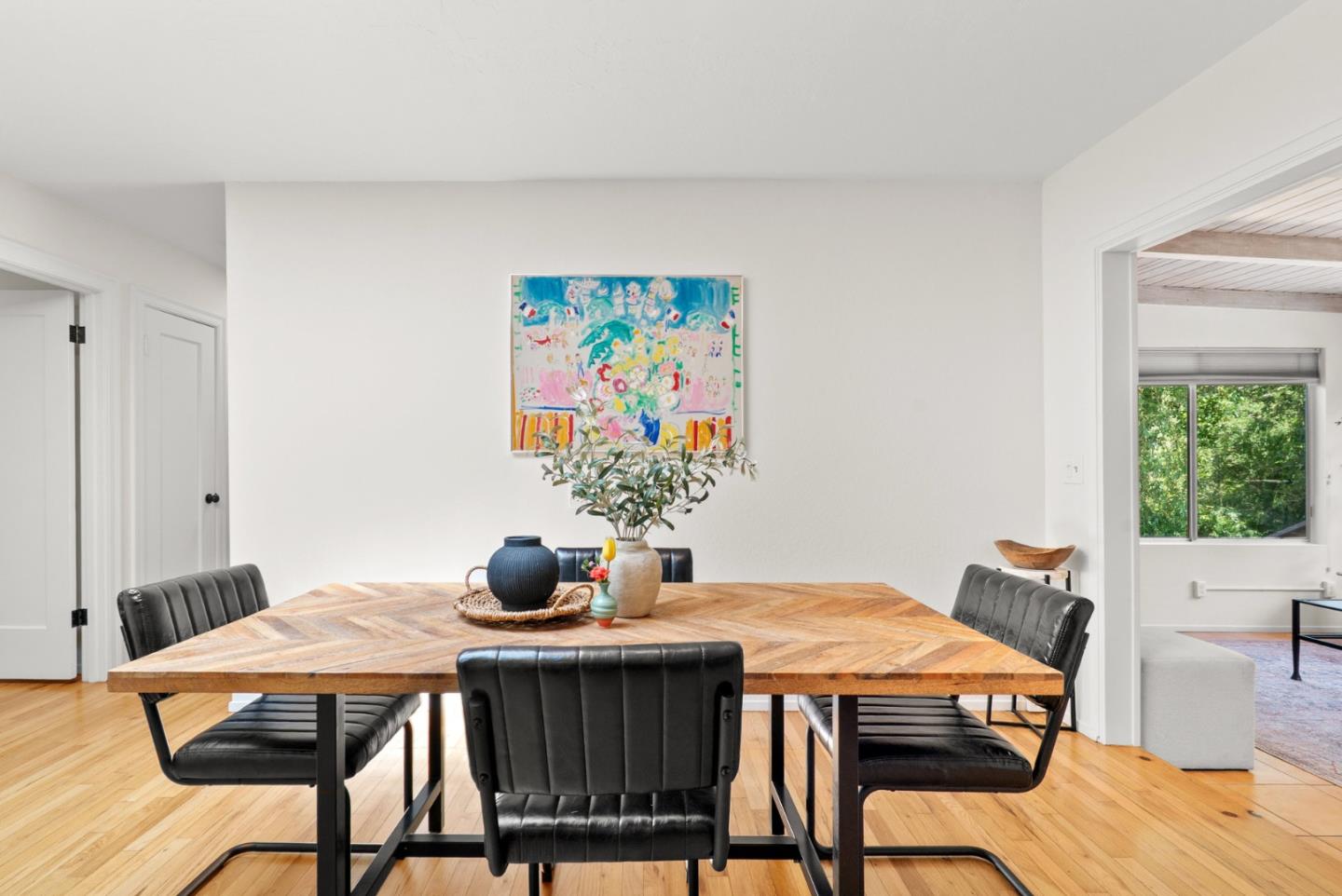 3407 Maplethorpe Lane Soquel, CA 95073 - Photo 11 of 52 a dining room with furniture and wooden floor