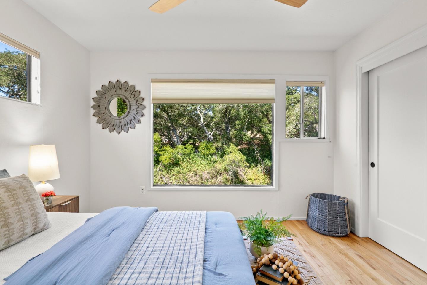 3407 Maplethorpe Lane Soquel, CA 95073 - Photo 28 of 52 a bedroom with a bed and a window