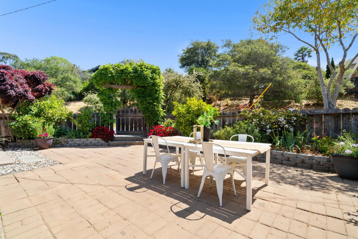 3407 Maplethorpe Lane Soquel, CA 95073 - Photo 3 of 52 a view of a tables and chairs in patio