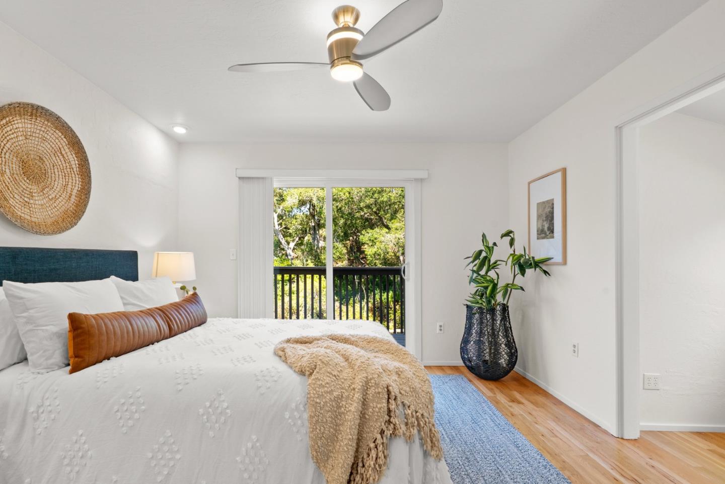 3407 Maplethorpe Lane Soquel, CA 95073 - Photo 31 of 52 a bedroom with bed and a window