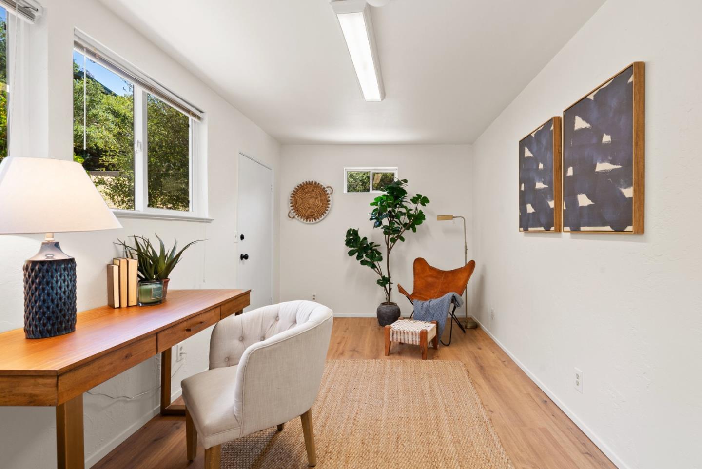 3407 Maplethorpe Lane Soquel, CA 95073 - Photo 36 of 52 a balcony with furniture and wooden floor