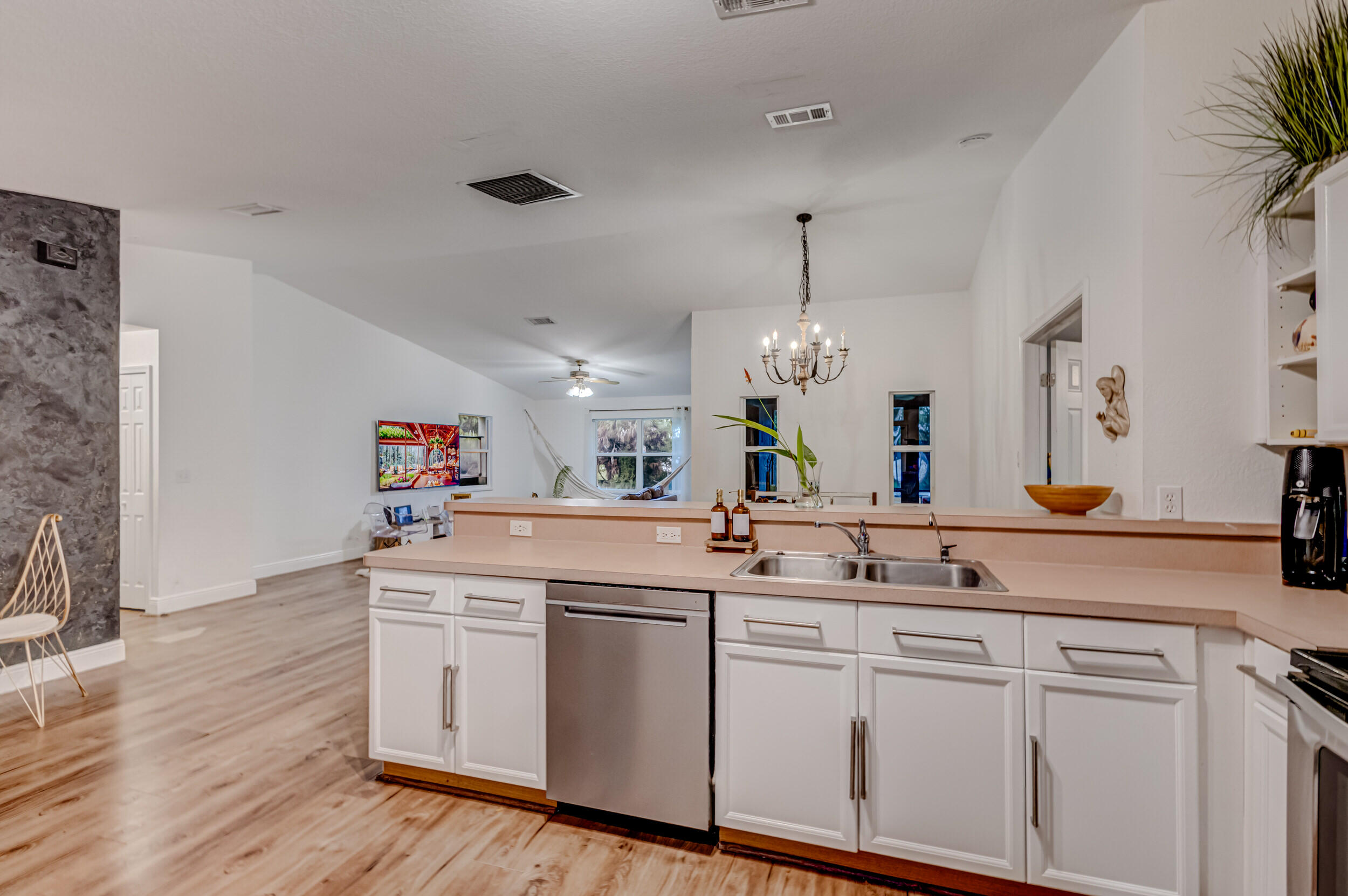 13578 Edith Road Loxahatchee Groves, FL 33470 - Photo 10 of 69 09 Interior Kitchen Open to Living Area