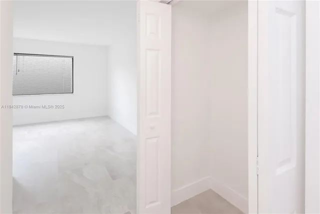 a view of a small space