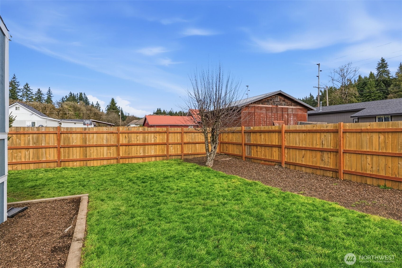 1006 Northwest Mill Street Winlock, WA 98596 - Photo 20 of 22 a view of a backyard