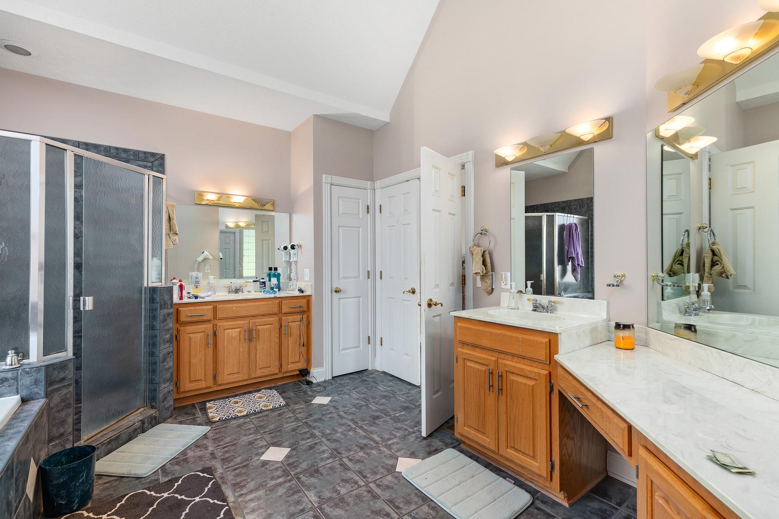 133 East Robertson Road Castalian Springs, TN 37031 - Photo 15 of 28 Tons of space in this master bathroom including separate sinks and a full vanity.