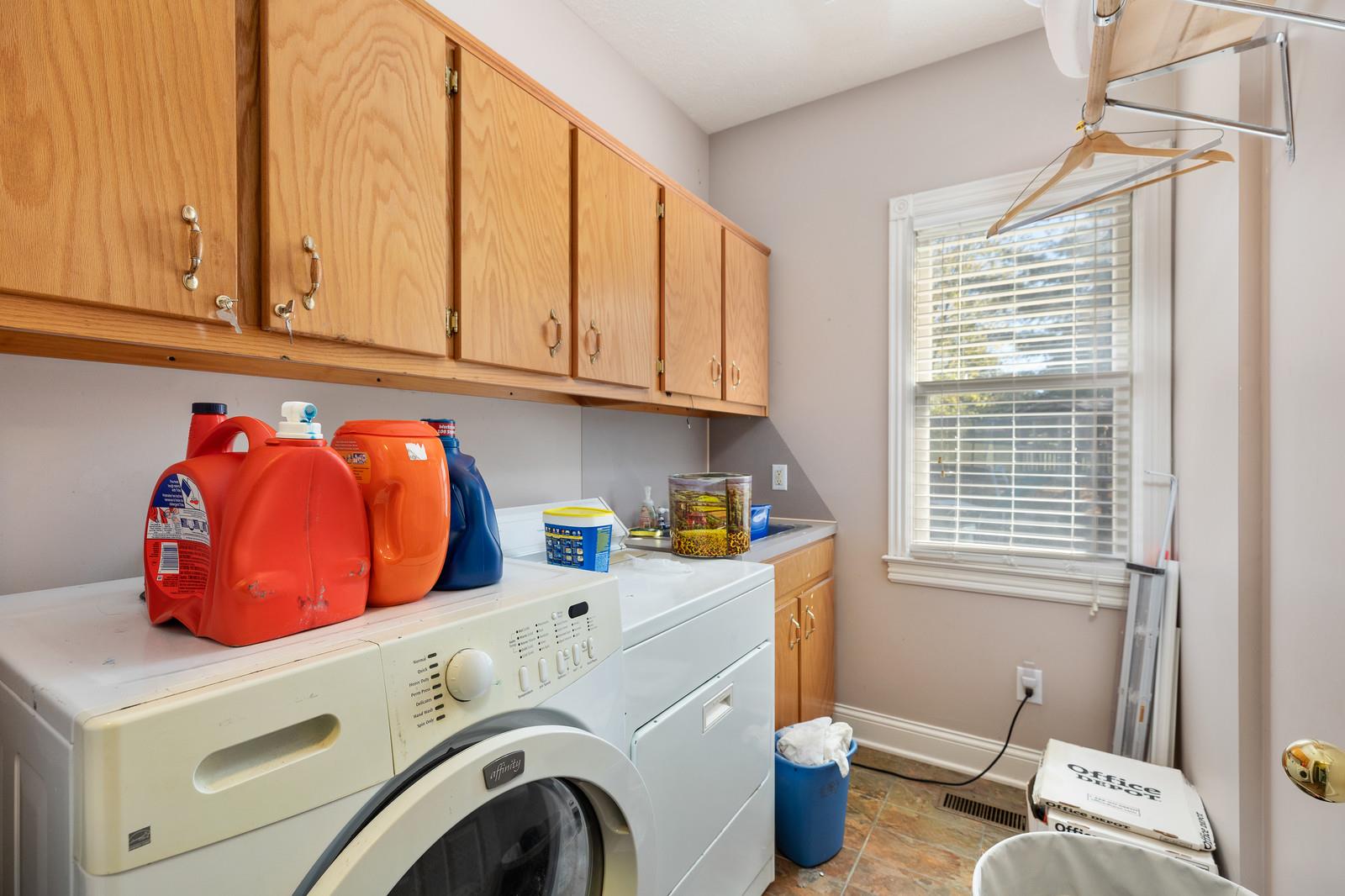 133 East Robertson Road Castalian Springs, TN 37031 - Photo 19 of 28 Separate laundry room with lots of storage!