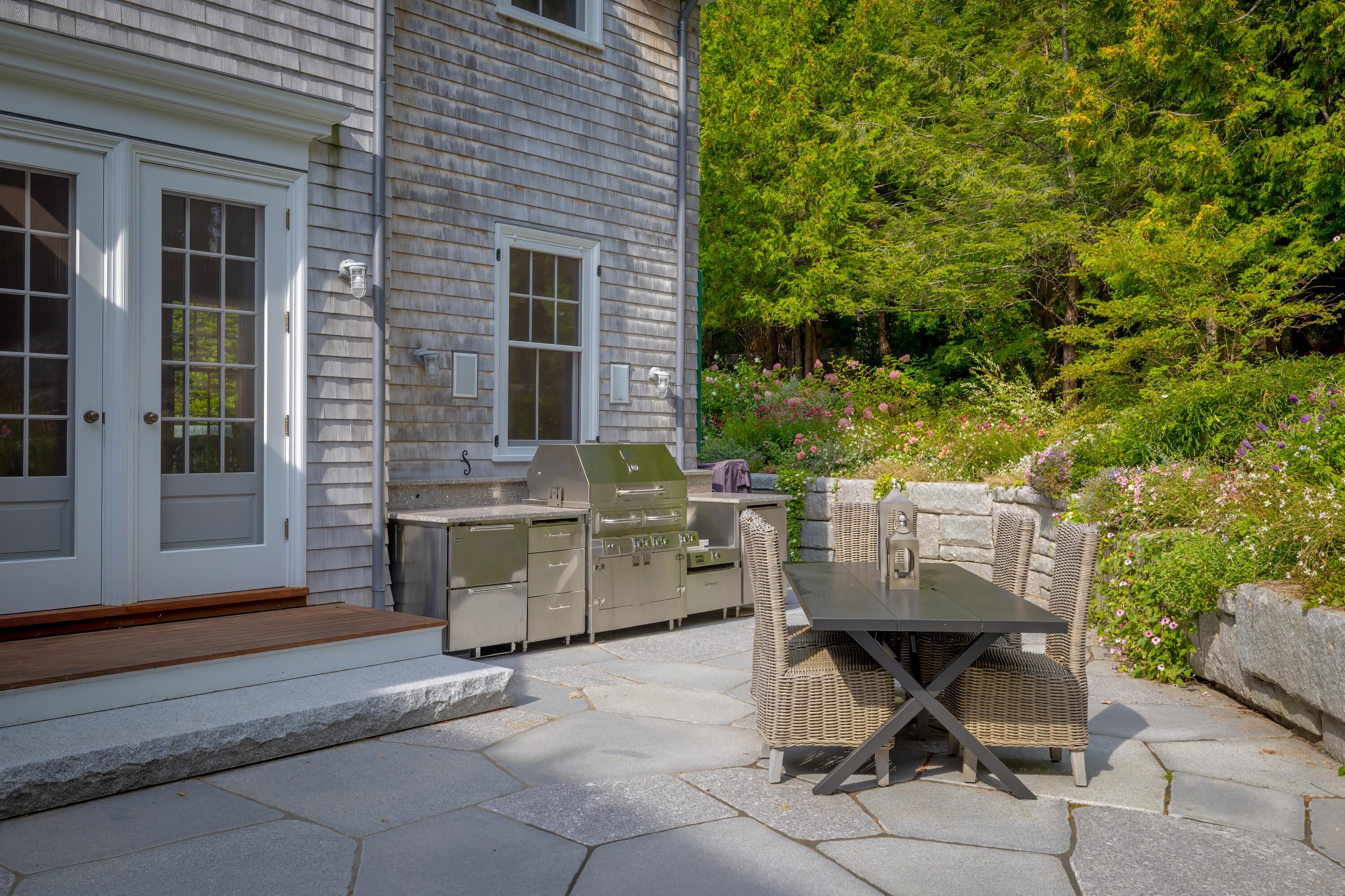 28 Harborside Road Mount Desert, ME 04662 - Photo 36 of 41 Patio with outside kitchen