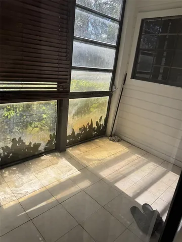 a view of front door