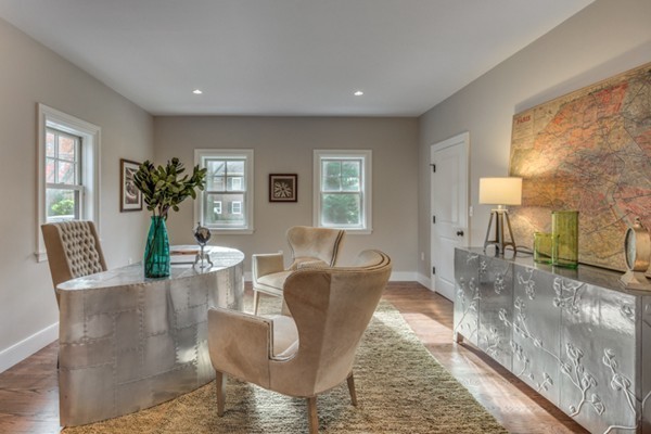 265 Woodland Road Brookline, MA 02467 - Photo 15 of 30 a living room with furniture and a large window