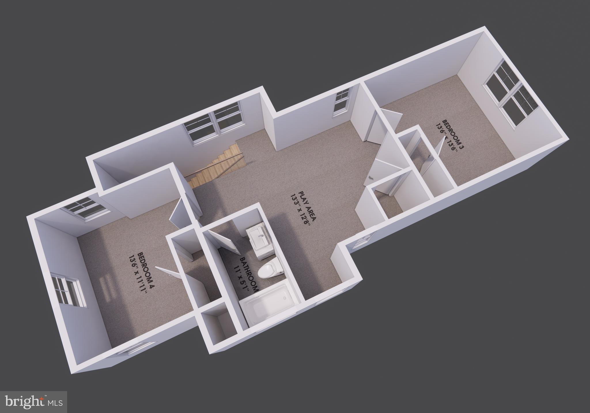 212 Chestnut Street Newtown Square, PA 19073 - Photo 7 of 9 a view of an empty room with white walls