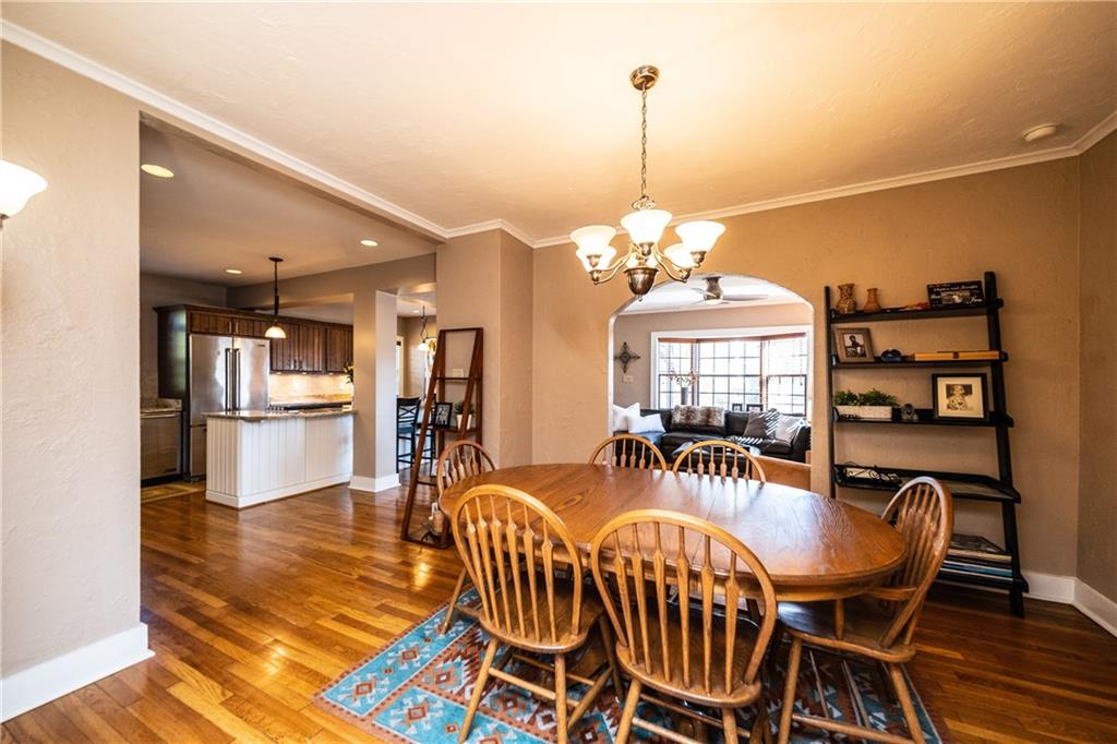 427 Arden Road Pittsburgh, PA 15216 - Photo 10 of 25 Dining room opens to family room, kitchen, and living room (LR doorway not shown)