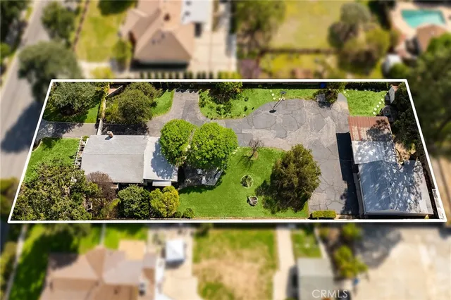 a view of swimming pool from a balcony
