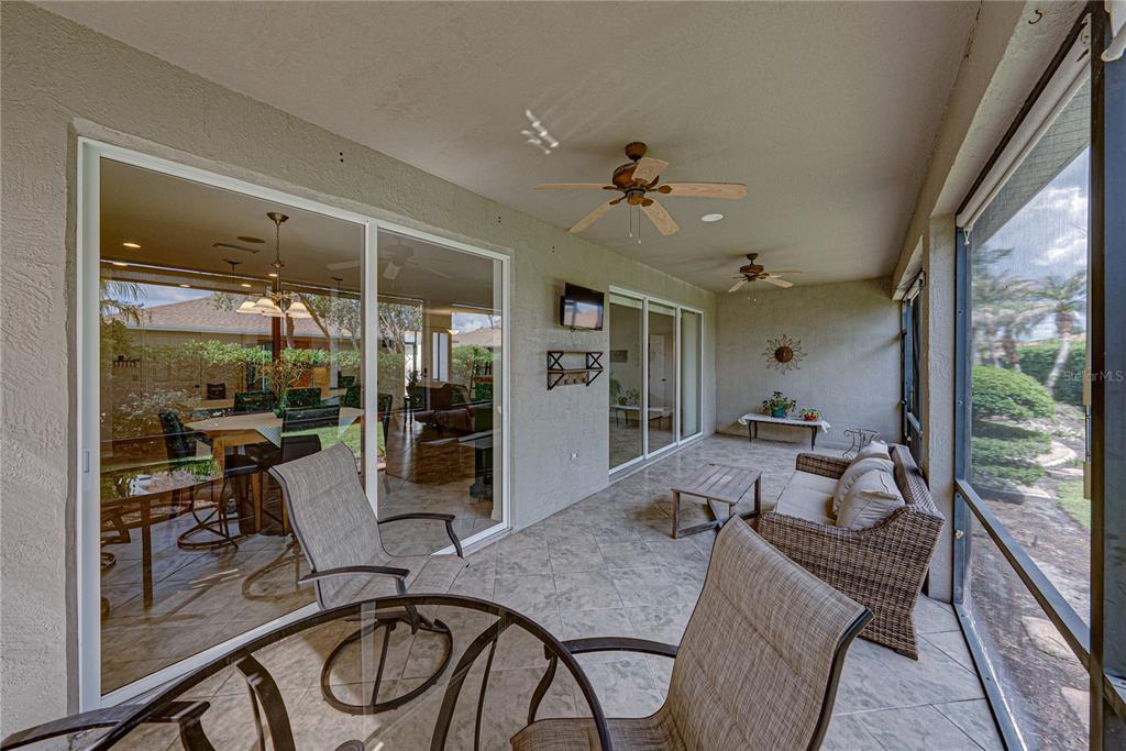 4489 Strathmore Drive Lake Wales, FL 33859 - Photo 48 of 89 a view of a dining room with furniture window and outside view