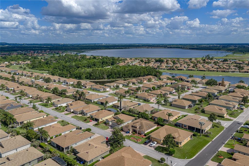 4489 Strathmore Drive Lake Wales, FL 33859 - Photo 62 of 89 an aerial view of a residential houses with outdoor space