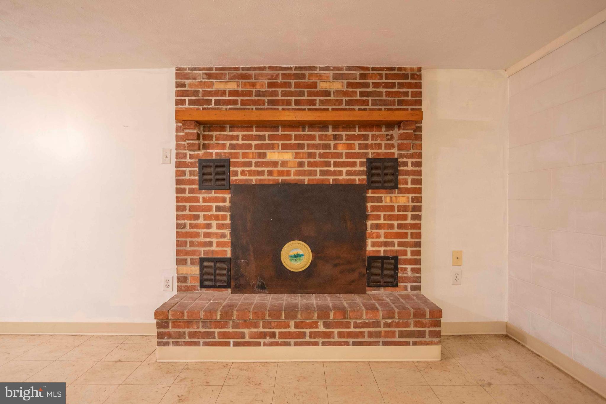 1407 Fleming Park Road Mount Jackson, VA 22842 - Photo 59 of 59 Basement fireplace