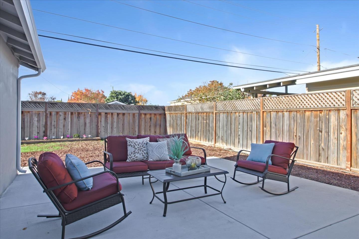 696 Coyote Road San Jose, CA 95111 - Photo 25 of 47 a outdoor living space with furniture and a couch