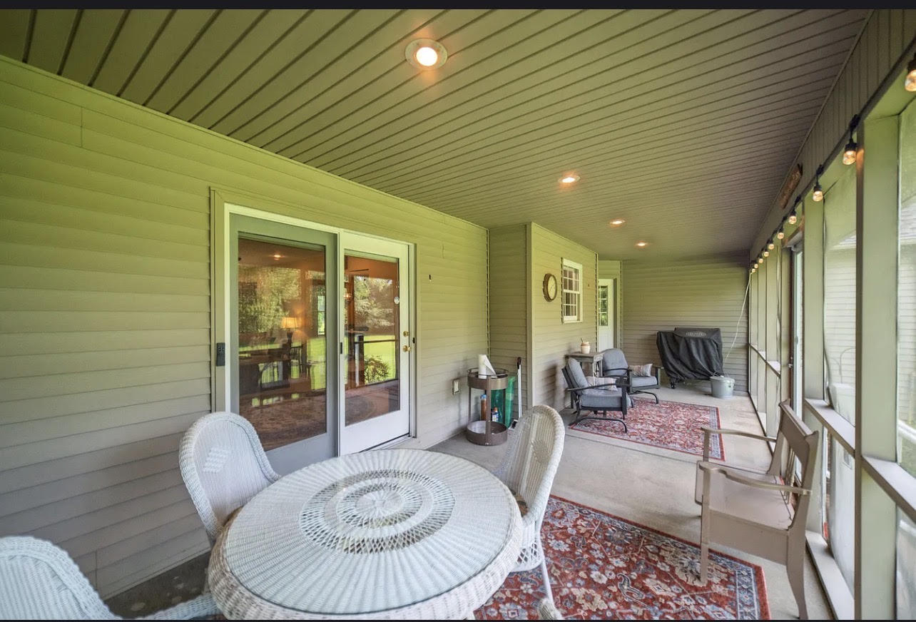 600 East Blanks Road Wickliffe, KY 42087 - Photo 19 of 67 Screened in porch on back side of home, overlooking backyard, creek, woods, etc.