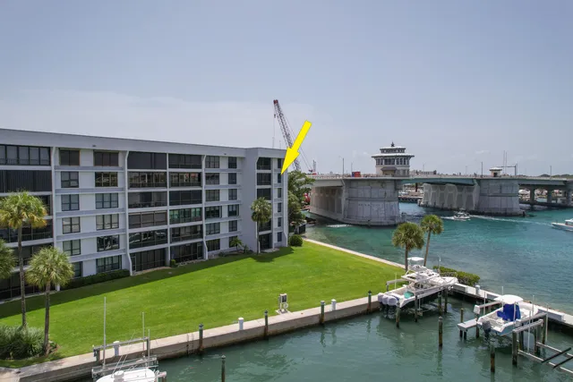 a view of a garden with a lake