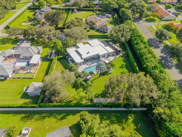 a bird view of building