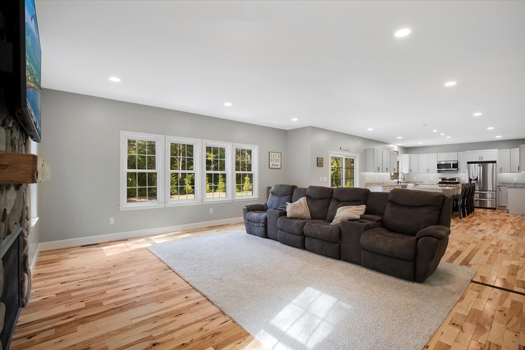23 Pimlico Pond Road Mashpee, MA 02649 - Photo 18 of 42 a living room with furniture window and flat screen tv