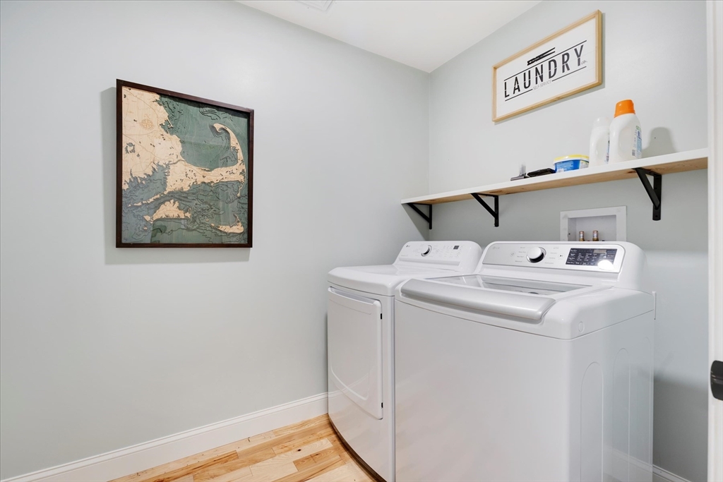 23 Pimlico Pond Road Mashpee, MA 02649 - Photo 22 of 42 a utility room with dryer and washer