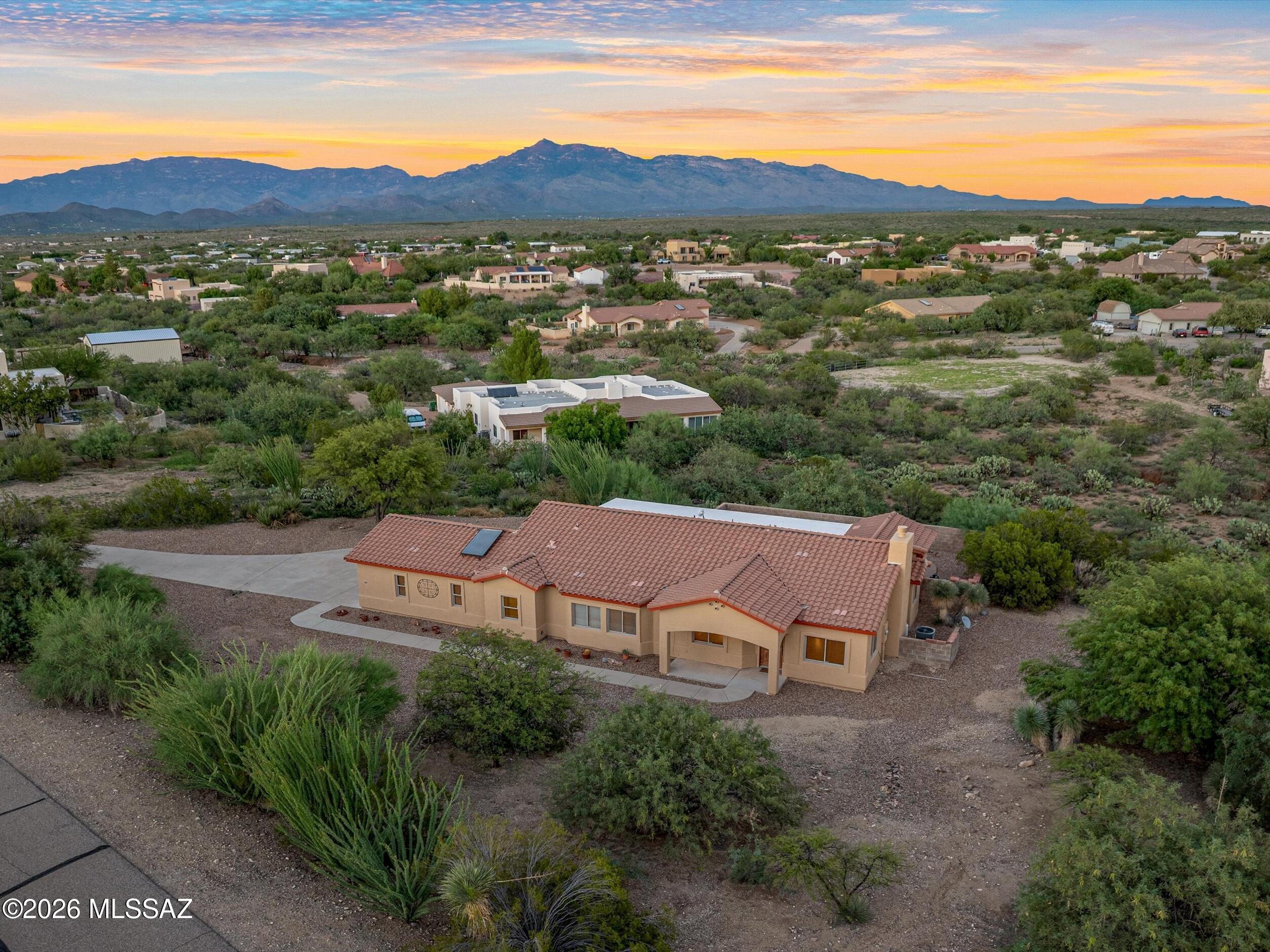 240 Sharon Road Vail, AZ 85641 - Photo 3 of 43 Unobstructed mountain views + peace & quiet