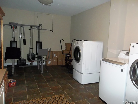 1928 Chinquapin Road Prospect, VA 23960 - Photo 22 of 24 a utility room with dryer and washer