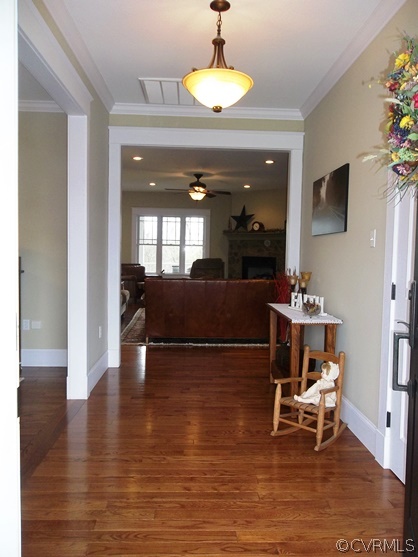 1928 Chinquapin Road Prospect, VA 23960 - Photo 9 of 24 a living room with furniture and a chandelier