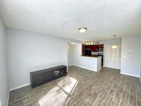 a view of kitchen and a sink