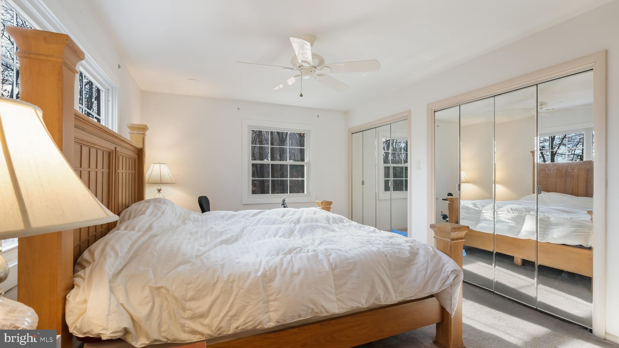 5107 Paist Road Doylestown, PA 18902 - Photo 68 of 83 Primary Bedrooom with 2 closets in Carriage House
