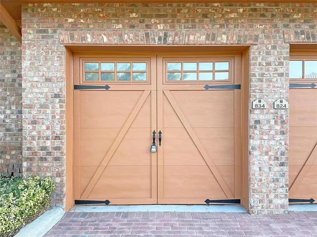 a view of front door