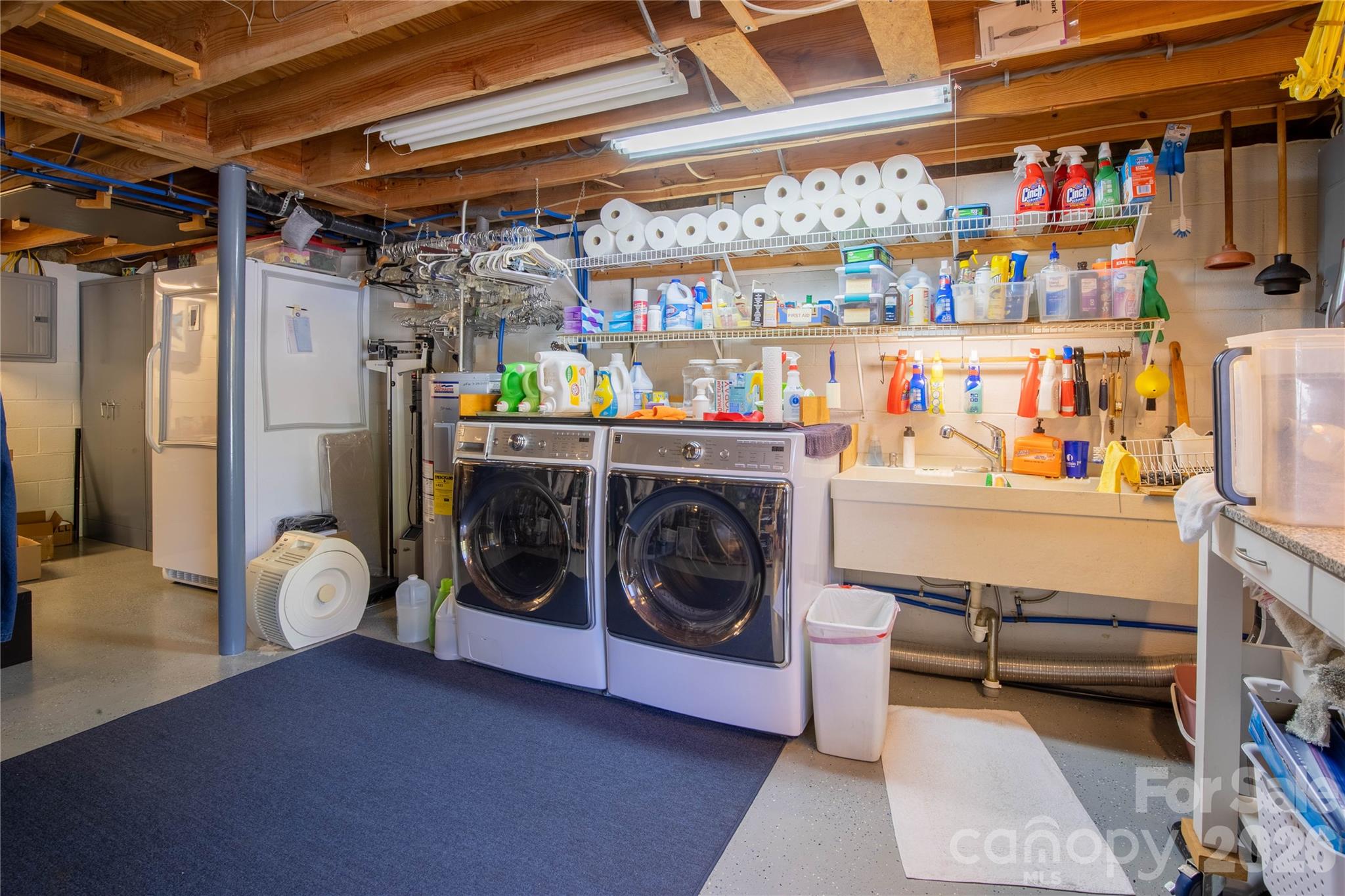 93 Franklin Crest Road Spruce Pine, NC 28777 - Photo 43 of 47 a utility room with dryer and washer